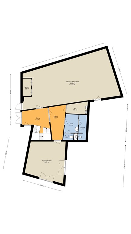 mediumsize floorplan